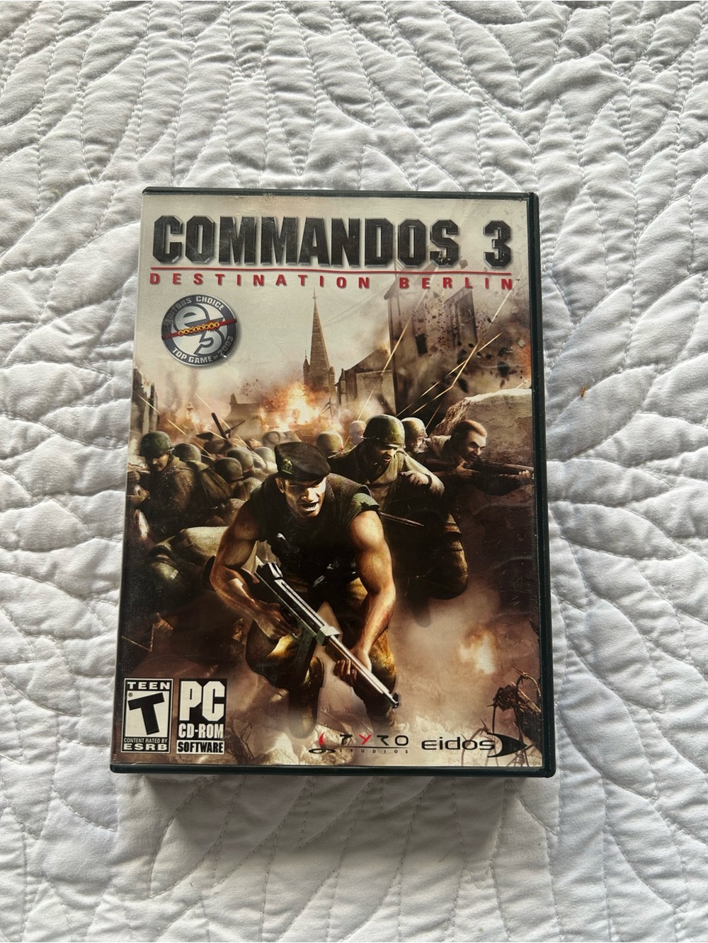 Eidos Commandos 3 Destination Berlin PC CD-ROM 3 Disc Set